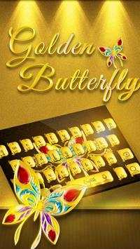 Luxury Butterfly Keyboard Theme screenshot 1