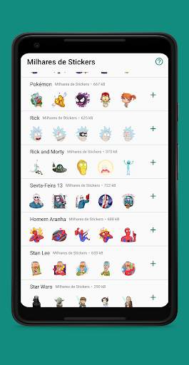 Milhares de Figurinhas pro WhatsApp screenshot 8