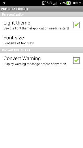 PDF to TXT Reader 8 تصوير الشاشة