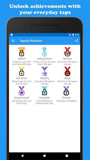 Tappify Lite - Daily Tap Count screenshot 4