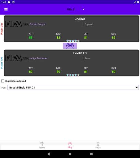 Team Selector for FIFA screenshot 16