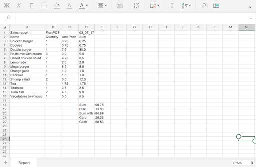 FranPOS Lite - Point of sale screenshot 8