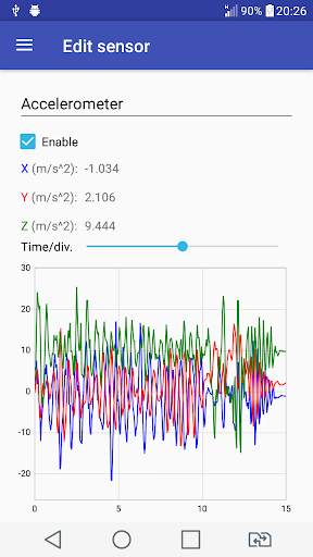 Data Collector: share sensors data screenshot 3
