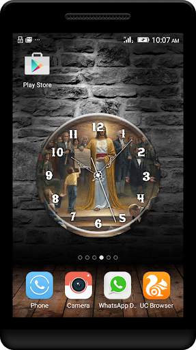 Jesus Clock Live Wallpaper screenshot 2