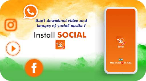 Socialapp - Made In India | Video Image Downloader screenshot 1