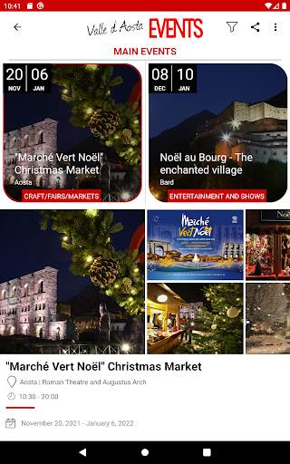 Valle d'Aosta Events screenshot 9