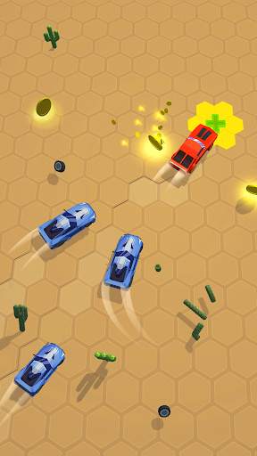 Hexagon Pursuit: Car Racing screenshot 2