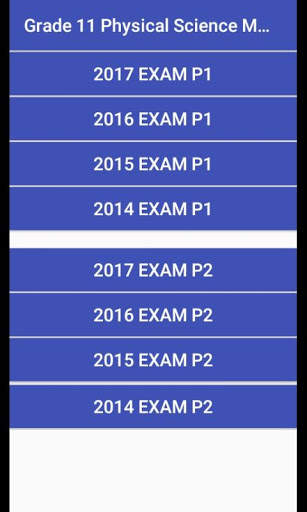Grade 11 Physical Science Mobile Application screenshot 4
