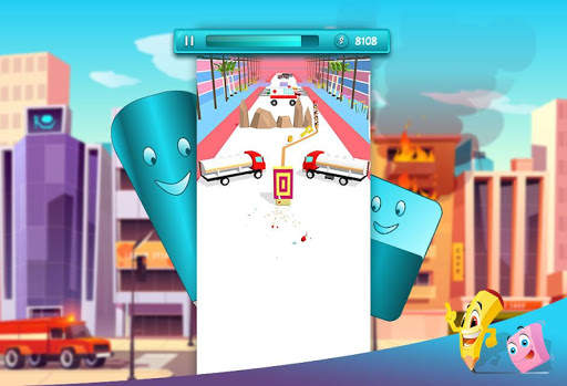 Pencil Rubber Game - Chaser and Free Runner screenshot 1