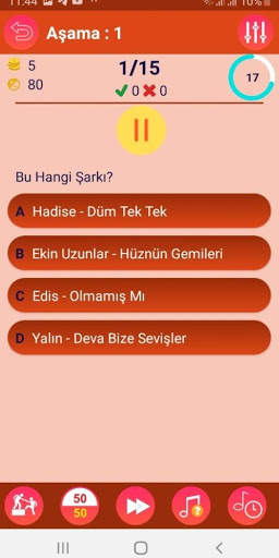 Bu hangi şarkı? Müzik oyunu screenshot 3