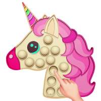 Pop It Unicorn Toys 3D - Relax logo