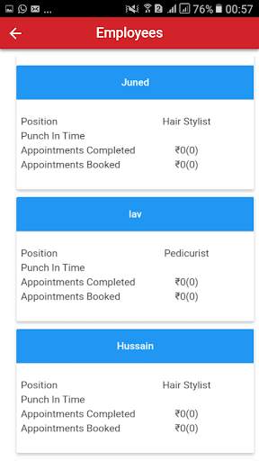 Be U Salons Partner App screenshot 1