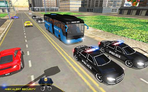 US Police Bus Transport Prison Break Survival Game screenshot 12