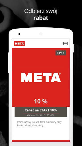 Meta - karta lojalnościowa, kupony rabatowe screenshot 5