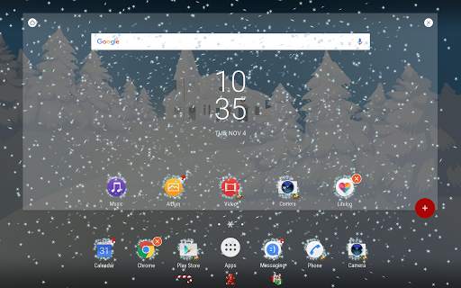 Silent Christmas Night Theme screenshot 11