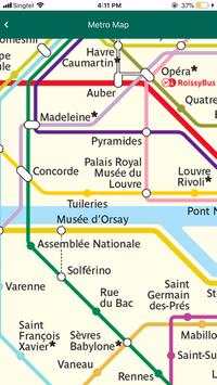 Paris Travel Guide, Attraction, Metro, Map, App screenshot 6
