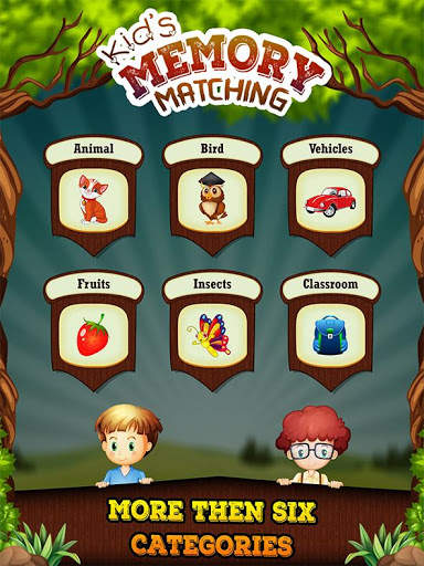 Memory Matching Games For Kids screenshot 1