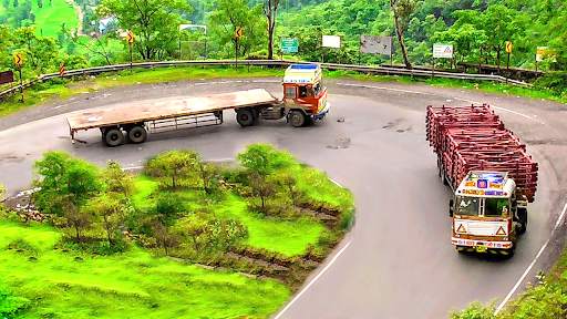 Offroad Truck Driving Game 3D screenshot 4