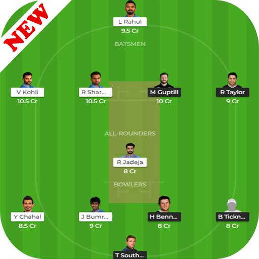 DreamTeam- Team for Dream11, My11circle & Myteam11 1.0.1