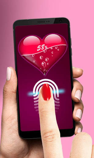 Love Test Finger scanner Prank screenshot 1