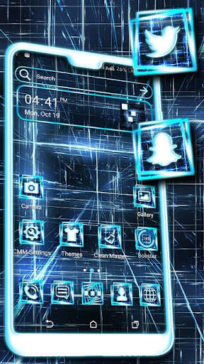 Light Matrix Launcher Theme screenshot 1