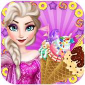 Ice Queen Making Ice Cream-Cooking Game 1.0