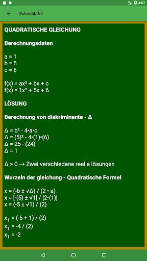 Mathematische Formeln screenshot 12
