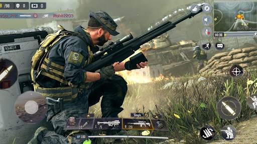 Sniper menyerang: misi kematian rahasia fps 3d screenshot 1