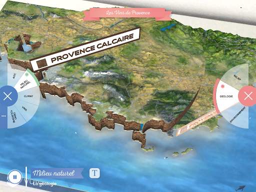 Provence Wines AR - augmented reality map screenshot 6