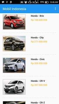 Mobil Indonesia screenshot 1