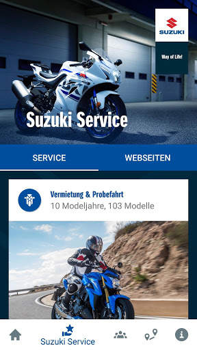 Suzuki Motorrad App screenshot 2