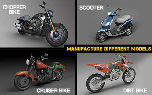 sepeda builder toko 3D pabrik sepeda motor mekanik screenshot 11