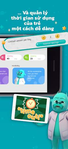 Galaxy Kids : Ứng dụng AI cho trẻ nói tiếng Anh screenshot 7