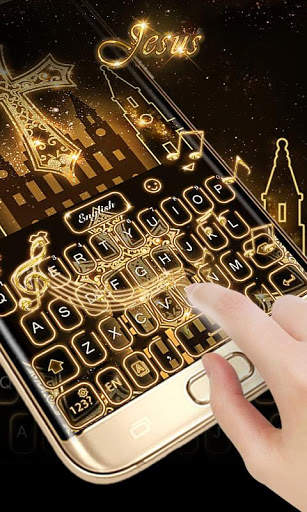 Jesus Go Keyboard Theme screenshot 4