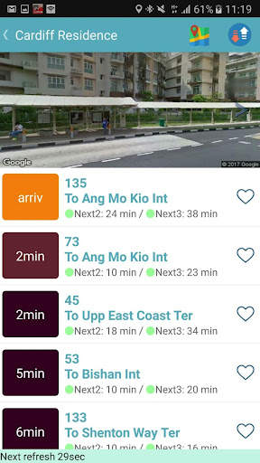SG Bus / MRT Tracker screenshot 5