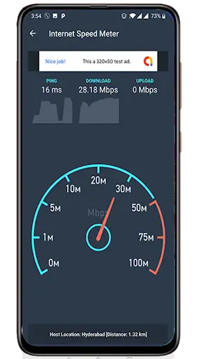 5G  Wifi, 5G, 4G, 3G speed test - Speed check screenshot 2