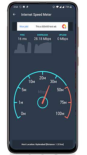 5G  Wifi, 5G, 4G, 3G speed test - Speed check screenshot 2