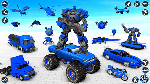 Dolphin Robot Transform Wars screenshot 4