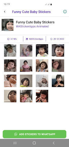 Animated Funny Cute Baby screenshot 4