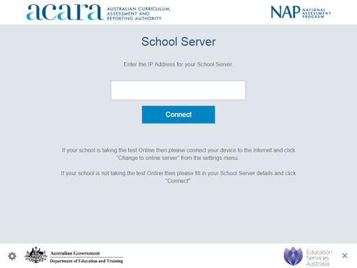 NAP Locked down browser screenshot 3