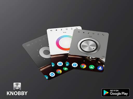 Knobby volume control - Unique volume widget app screenshot 2