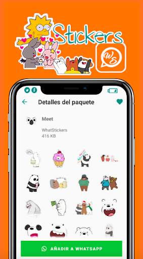 Escandalosos Stickers for WhatsApp screenshot 2