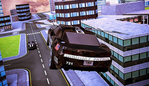 Police Flying Car Simulation स्क्रीनशॉट 2