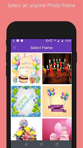 Birthday Photo Frames screenshot 4