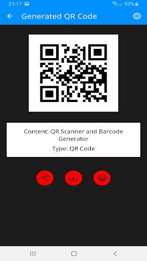 QR Scanner & Barcode Generator screenshot 3