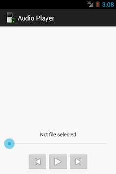 Audio Player 1 تصوير الشاشة