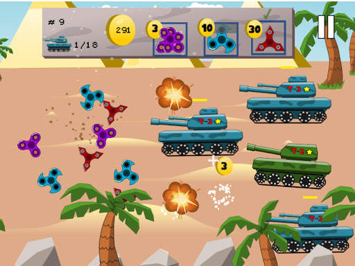 Spinner vs Tanks screenshot 4