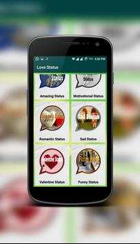 Love Status App screenshot 1