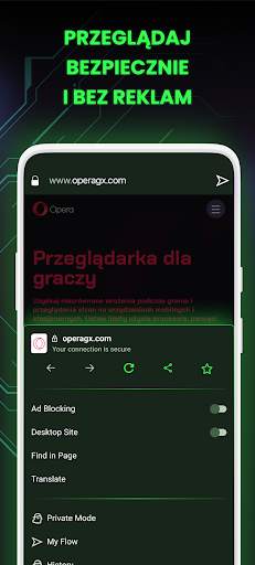 Opera GX: Przeglądarka Graczy screenshot 3