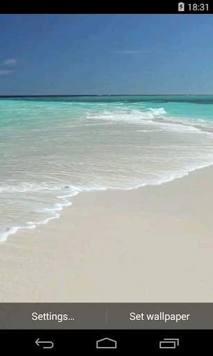Beach Video Live Wallpaper screenshot 1